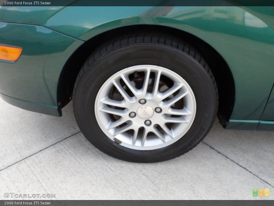 2000 Ford Focus ZTS Sedan Wheel and Tire Photo #53323483