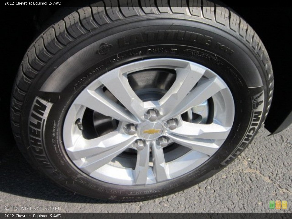 2012 Chevrolet Equinox LS AWD Wheel and Tire Photo #53324845