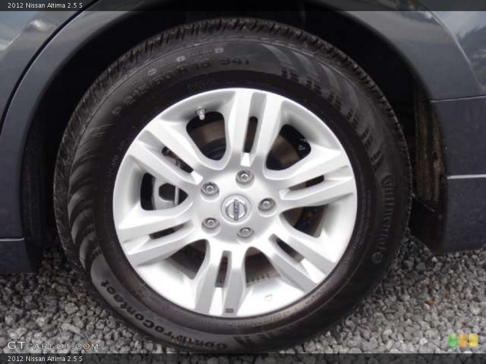 2012 Nissan Altima 2.5 S Wheel and Tire Photo #53328510
