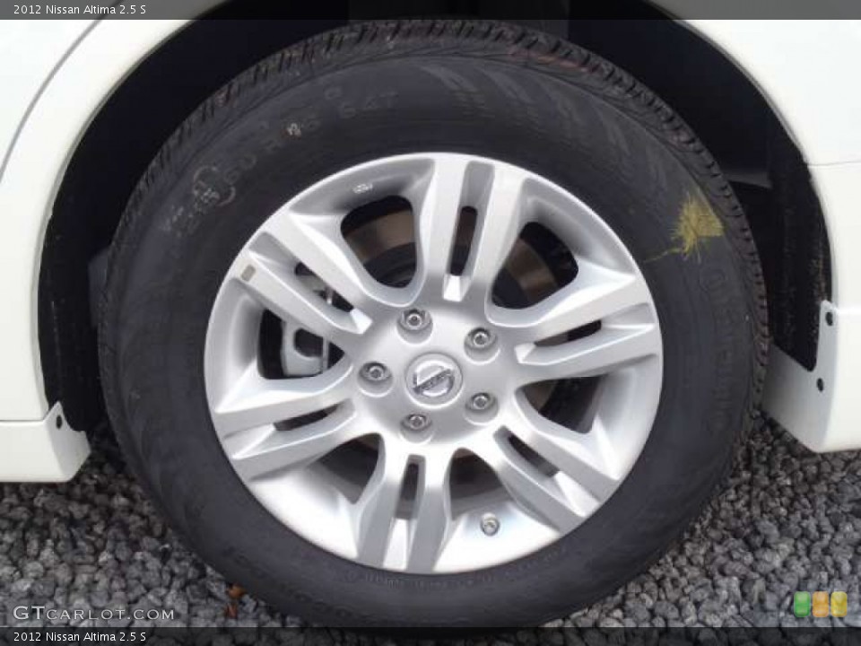 2012 Nissan Altima 2.5 S Wheel and Tire Photo #53328717