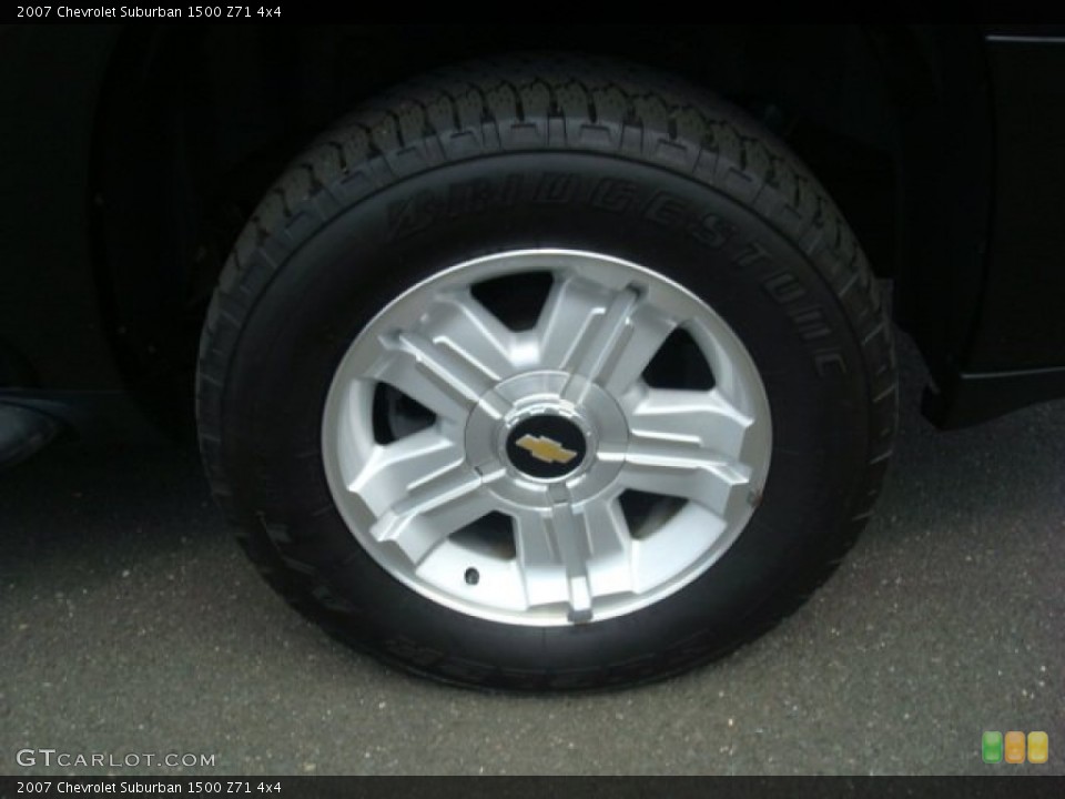 2007 Chevrolet Suburban 1500 Z71 4x4 Wheel and Tire Photo #53336002