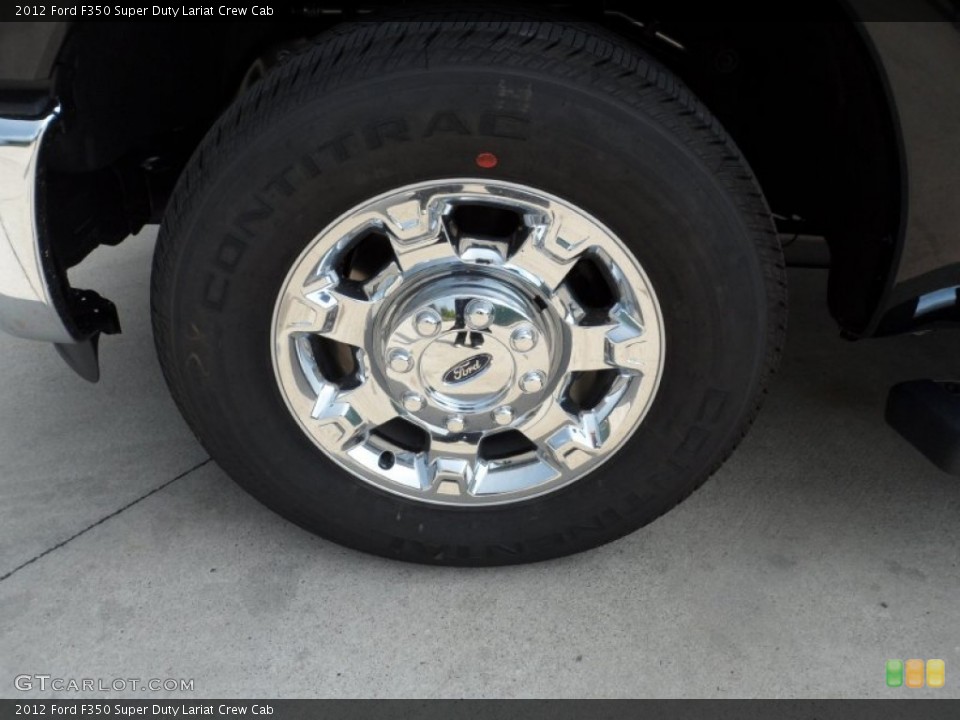 2012 Ford F350 Super Duty Lariat Crew Cab Wheel and Tire Photo #53336119