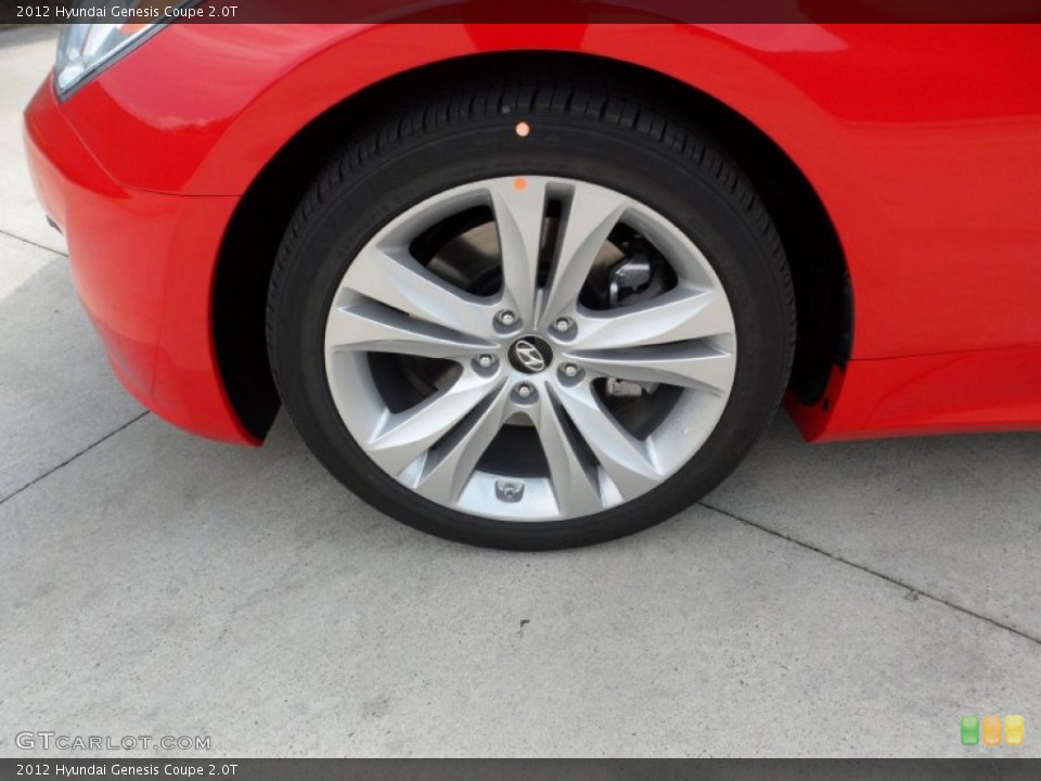 2012 Hyundai Genesis Coupe 2.0T Wheel and Tire Photo #53337481
