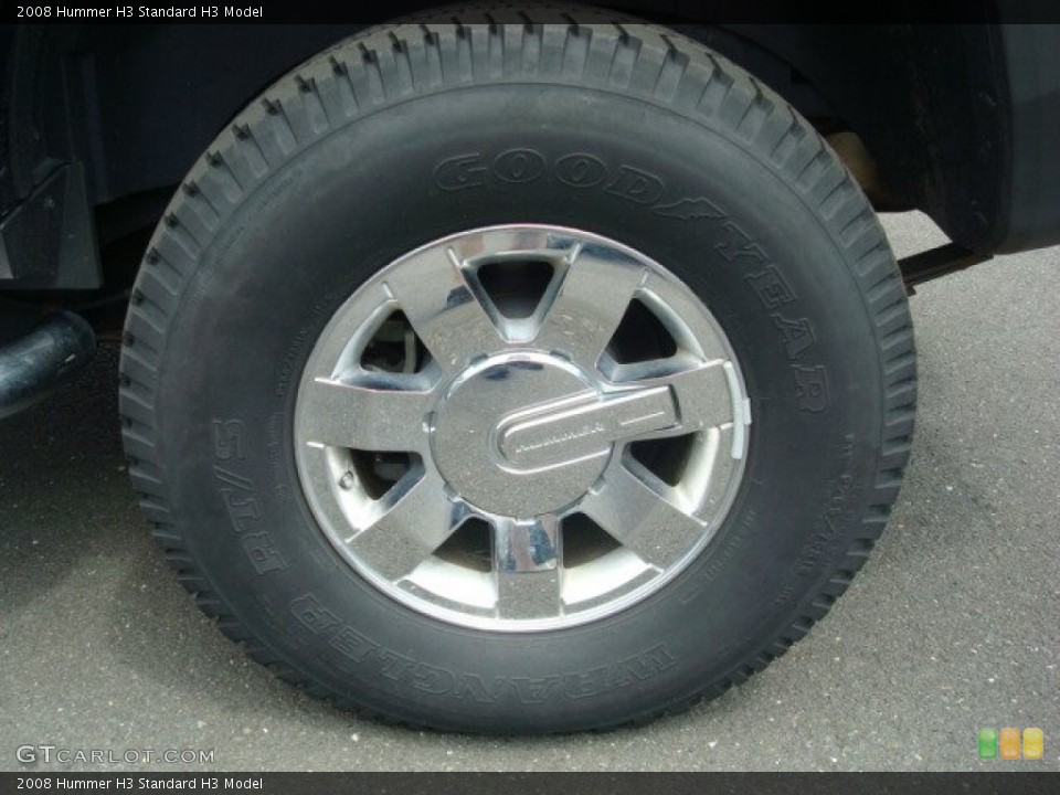 2008 Hummer H3  Wheel and Tire Photo #53339533
