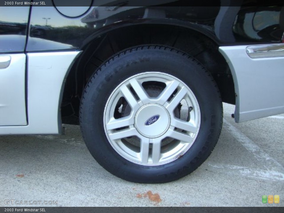 2003 Ford Windstar SEL Wheel and Tire Photo #53340316
