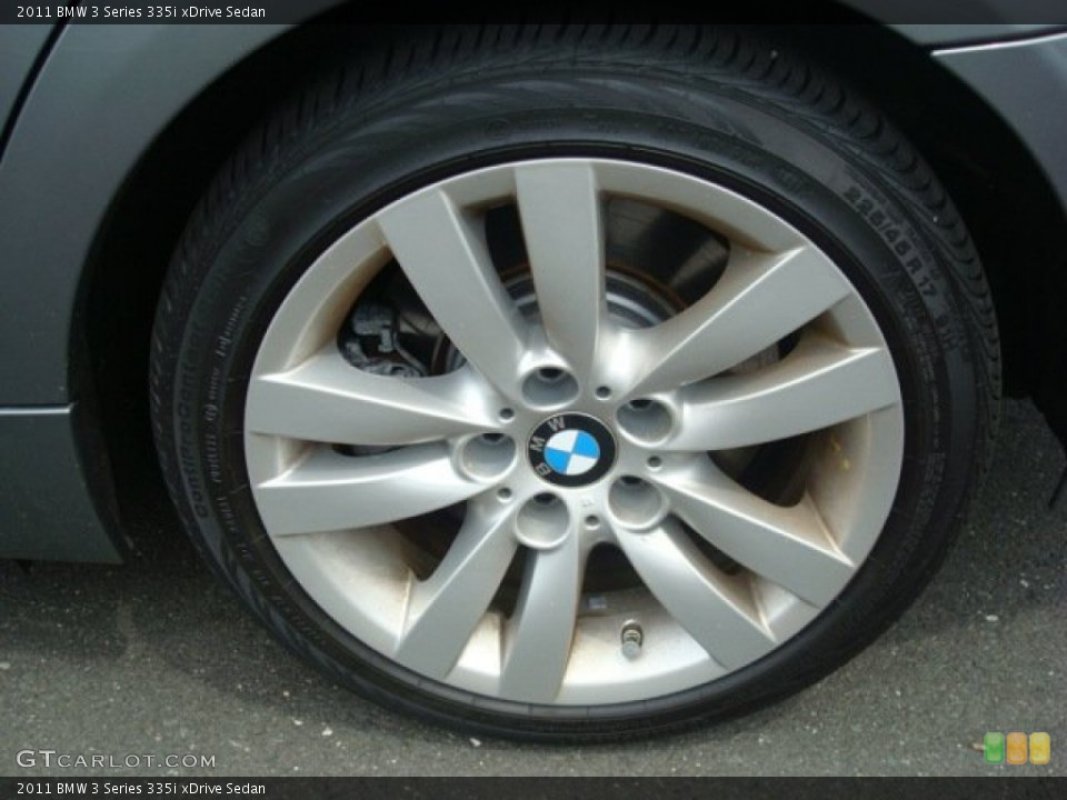 2011 BMW 3 Series 335i xDrive Sedan Wheel and Tire Photo #53340604