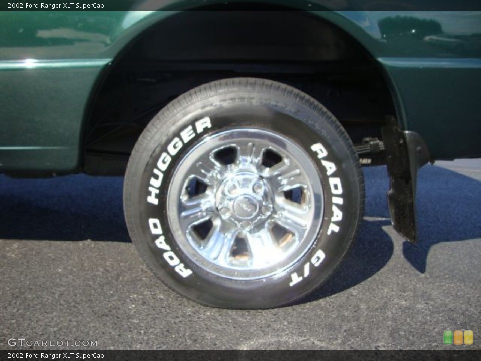 2002 Ford Ranger XLT SuperCab Wheel and Tire Photo #53341198