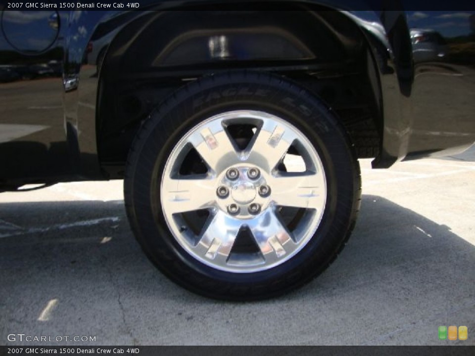 2007 GMC Sierra 1500 Denali Crew Cab 4WD Wheel and Tire Photo #53343379