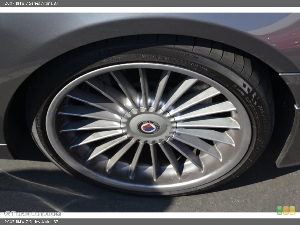 2007 BMW 7 Series Alpina B7 Wheel and Tire Photo #53345041