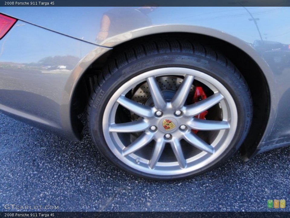 2008 Porsche 911 Targa 4S Wheel and Tire Photo #53345518