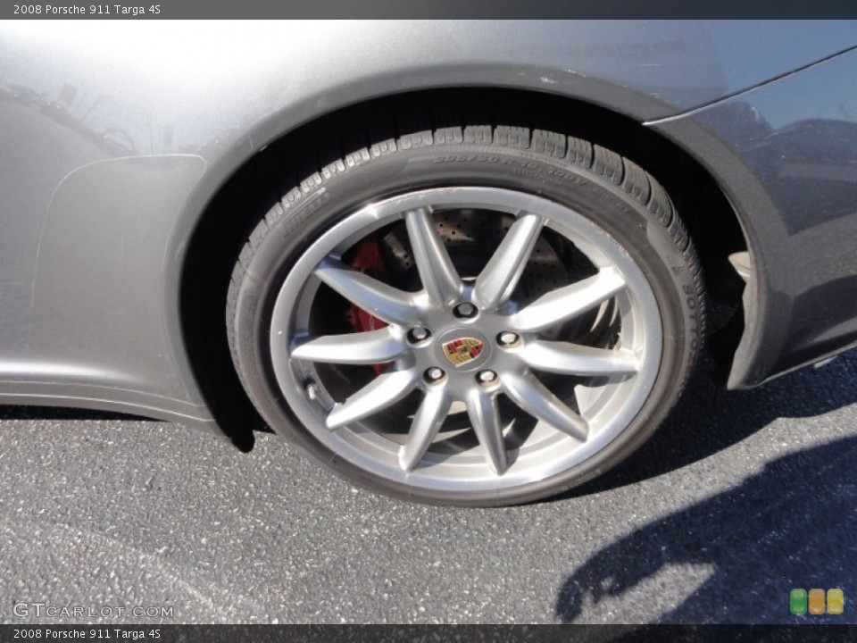 2008 Porsche 911 Targa 4S Wheel and Tire Photo #53345575