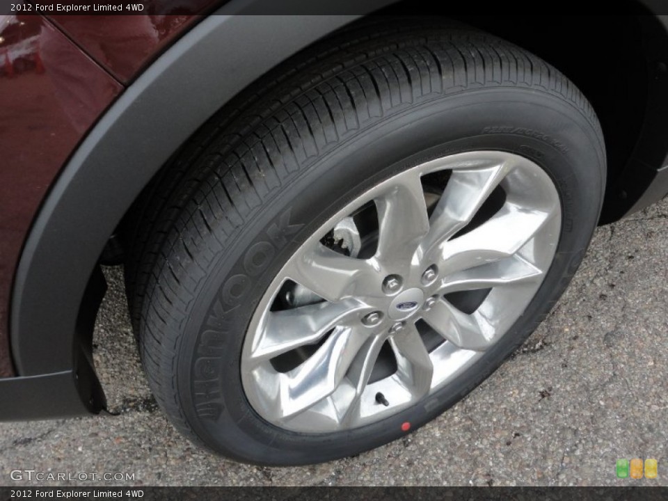 2012 Ford Explorer Limited 4WD Wheel and Tire Photo #53350615