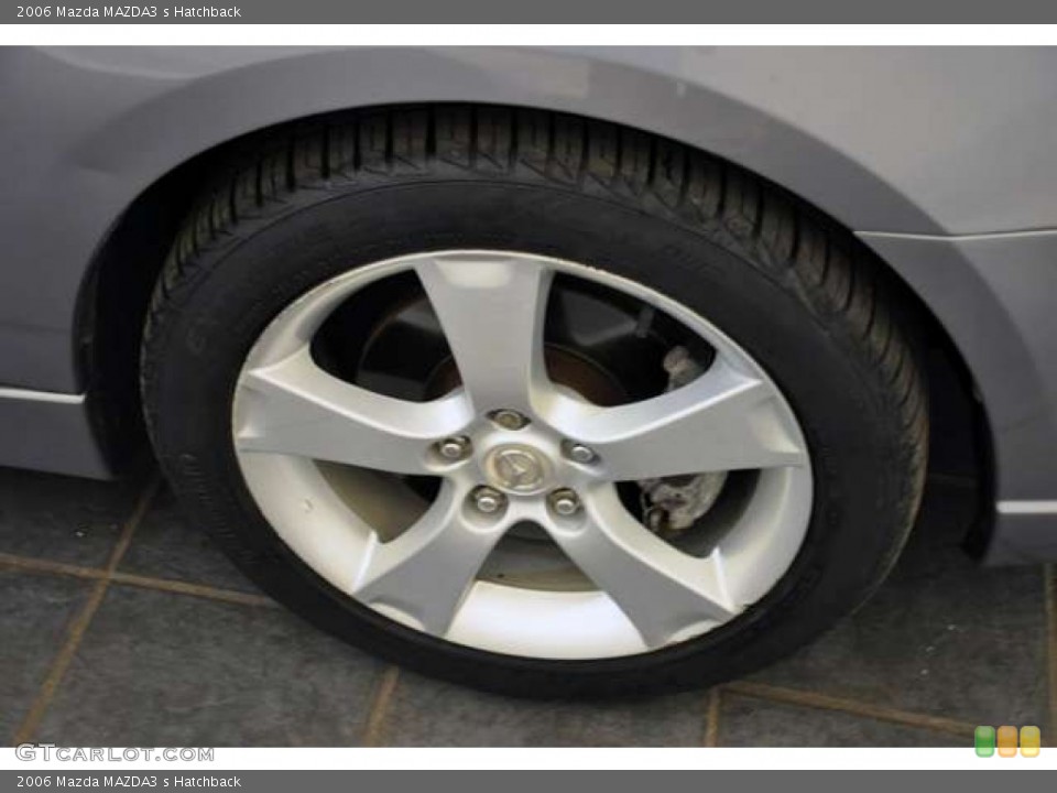 2006 Mazda MAZDA3 s Hatchback Wheel and Tire Photo #53352682