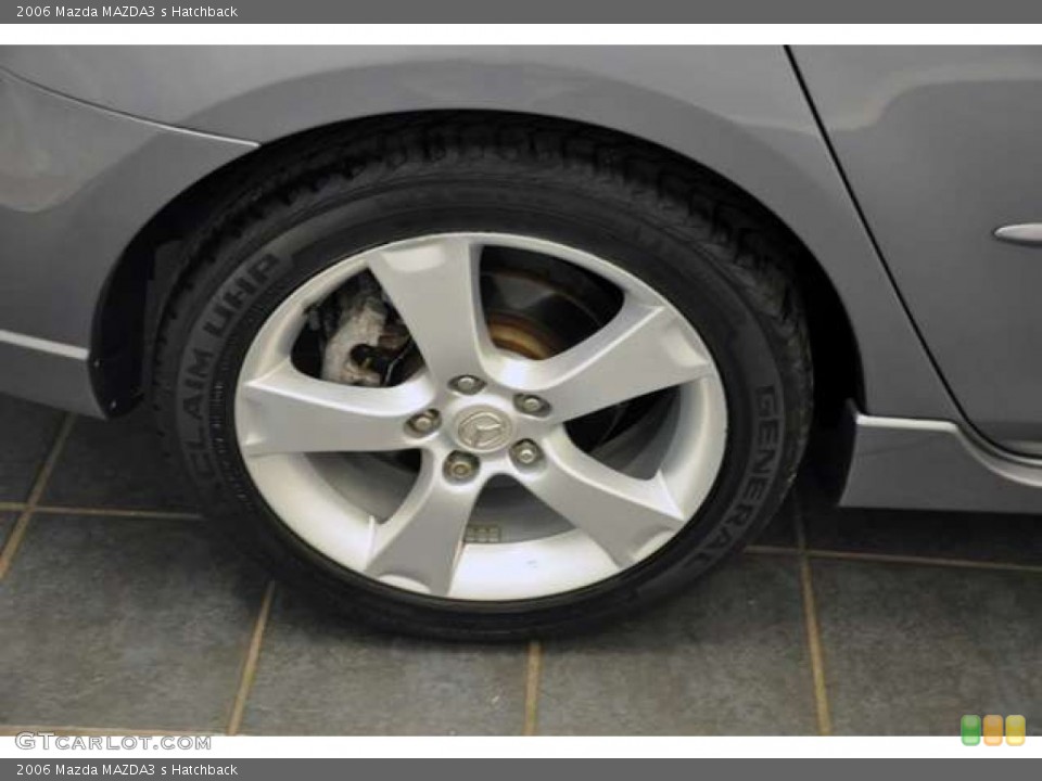 2006 Mazda MAZDA3 s Hatchback Wheel and Tire Photo #53352706