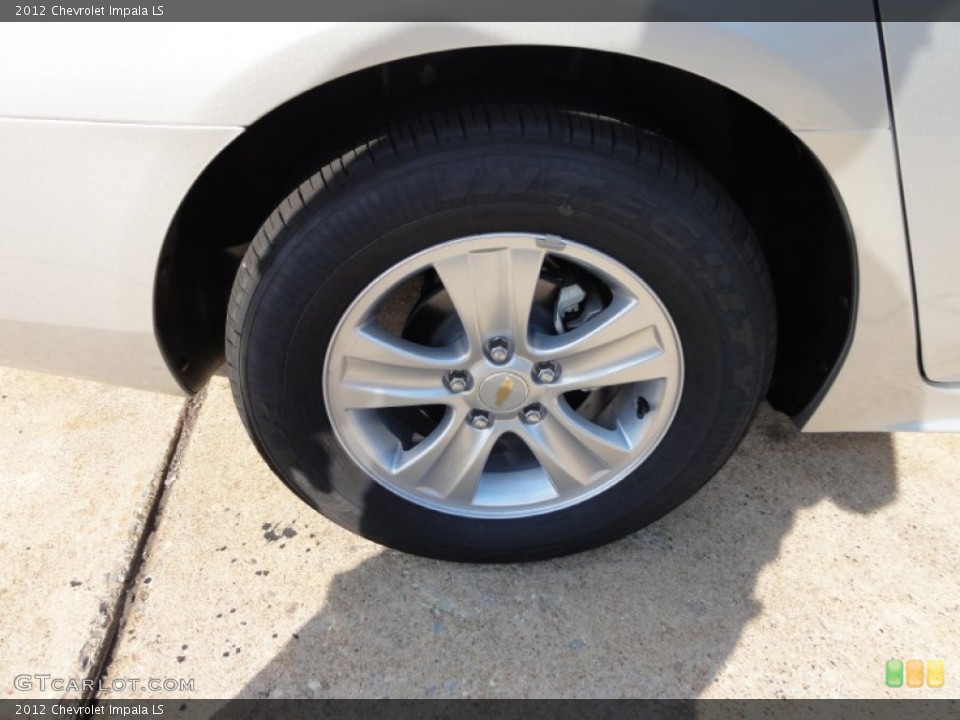 2012 Chevrolet Impala LS Wheel and Tire Photo #53353730