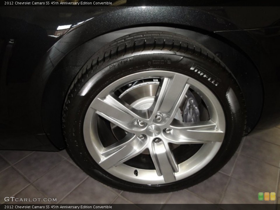 2012 Chevrolet Camaro SS 45th Anniversary Edition Convertible Wheel and Tire Photo #53354218