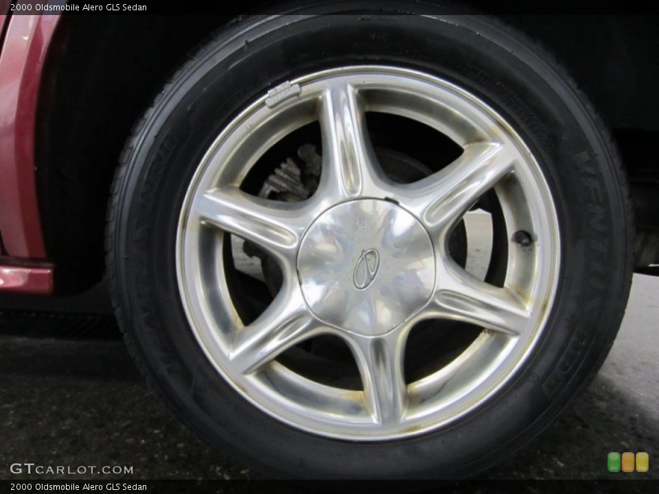 2000 Oldsmobile Alero GLS Sedan Wheel and Tire Photo #53354515