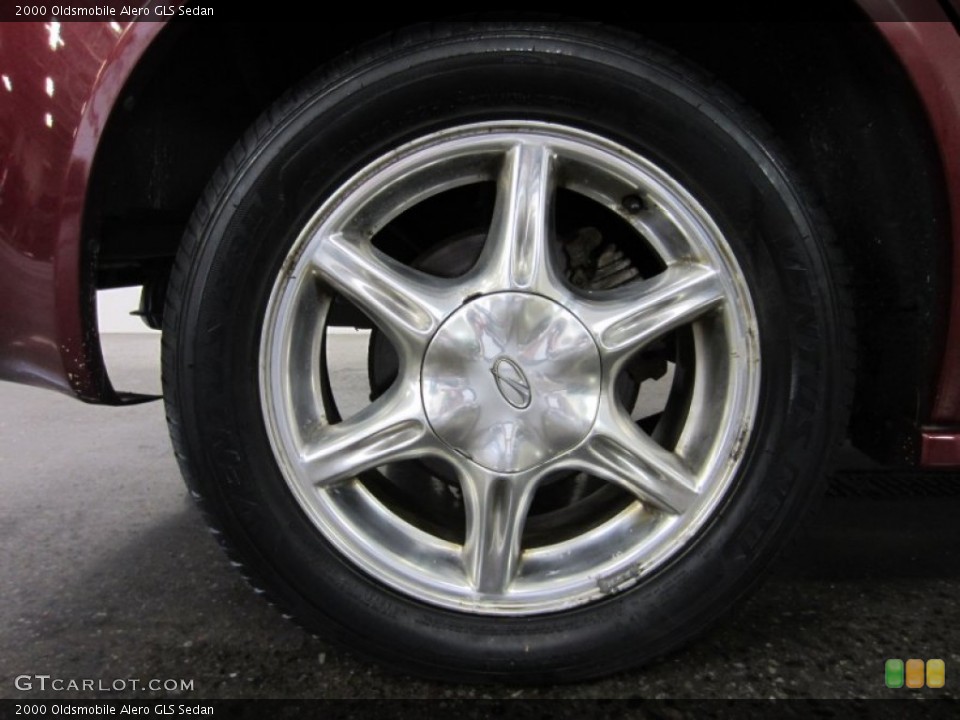 2000 Oldsmobile Alero GLS Sedan Wheel and Tire Photo #53354566