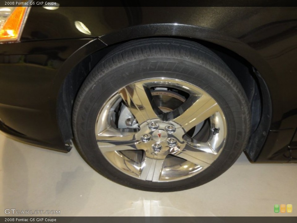2008 Pontiac G6 GXP Coupe Wheel and Tire Photo #53354602