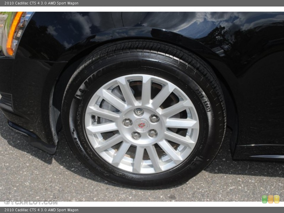 2010 Cadillac CTS 4 3.0 AWD Sport Wagon Wheel and Tire Photo #53355622