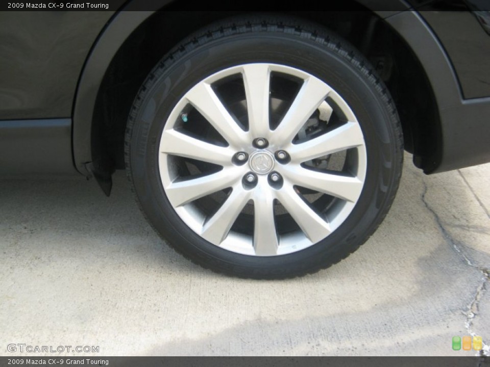 2009 Mazda CX-9 Grand Touring Wheel and Tire Photo #53359393