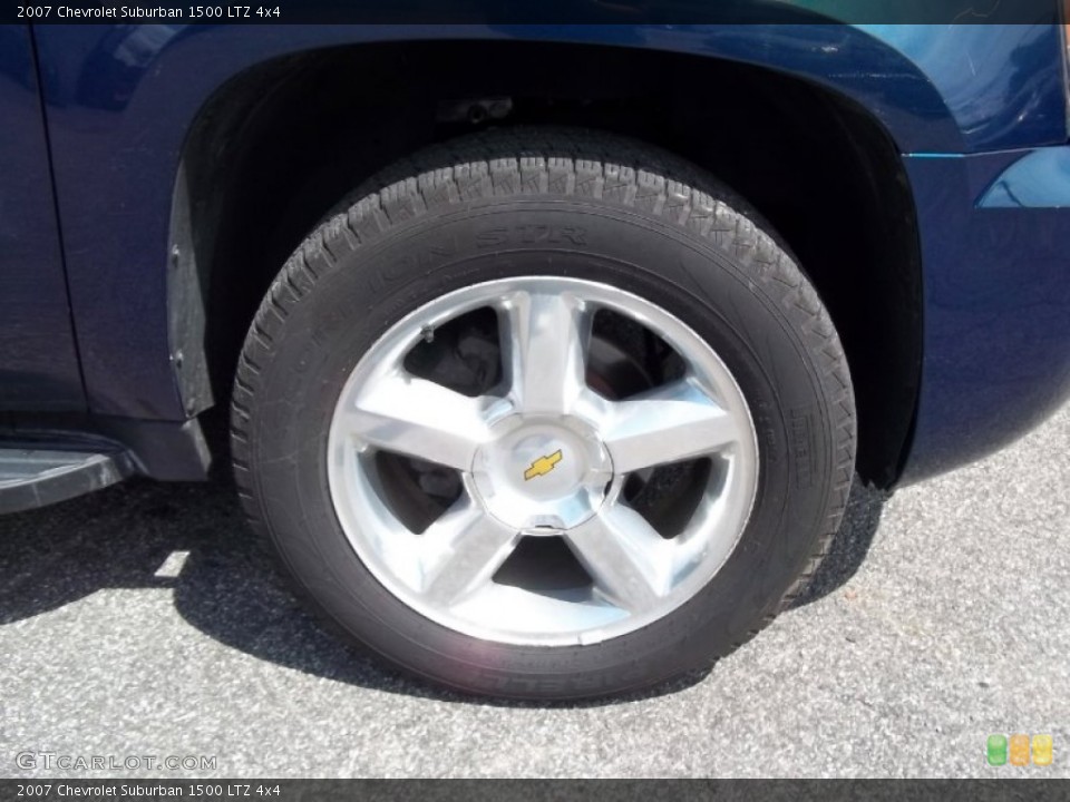 2007 Chevrolet Suburban 1500 LTZ 4x4 Wheel and Tire Photo #53364959