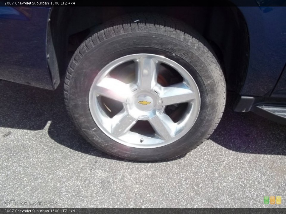 2007 Chevrolet Suburban 1500 LTZ 4x4 Wheel and Tire Photo #53364974