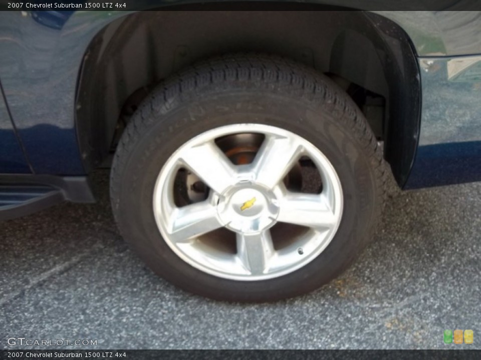 2007 Chevrolet Suburban 1500 LTZ 4x4 Wheel and Tire Photo #53364989
