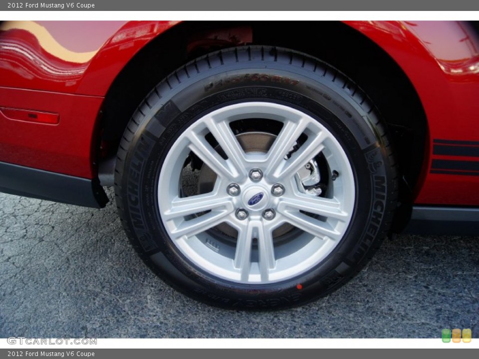 2012 Ford Mustang V6 Coupe Wheel and Tire Photo #53366579