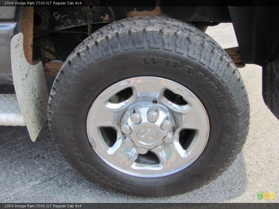 2004 Dodge Ram 2500 SLT Regular Cab 4x4 Wheel and Tire Photo #53371724