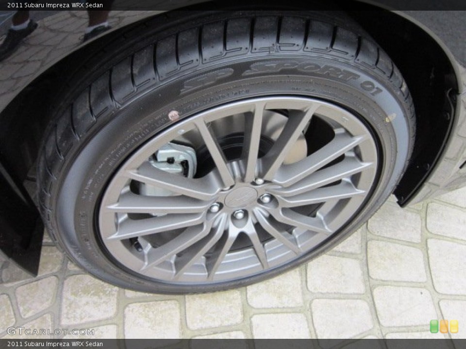 2011 Subaru Impreza WRX Sedan Wheel and Tire Photo #53372066