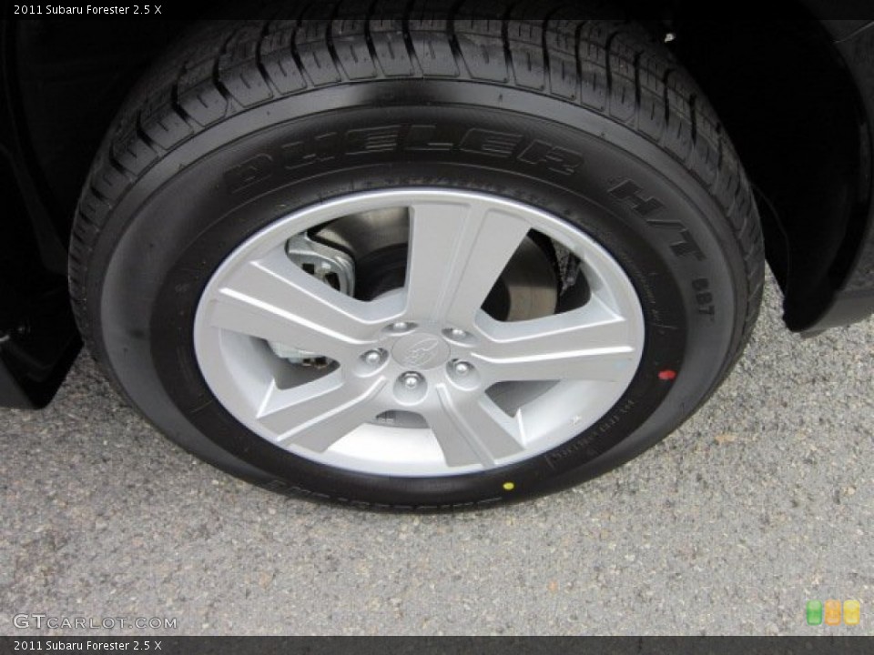 2011 Subaru Forester 2.5 X Wheel and Tire Photo #53372951