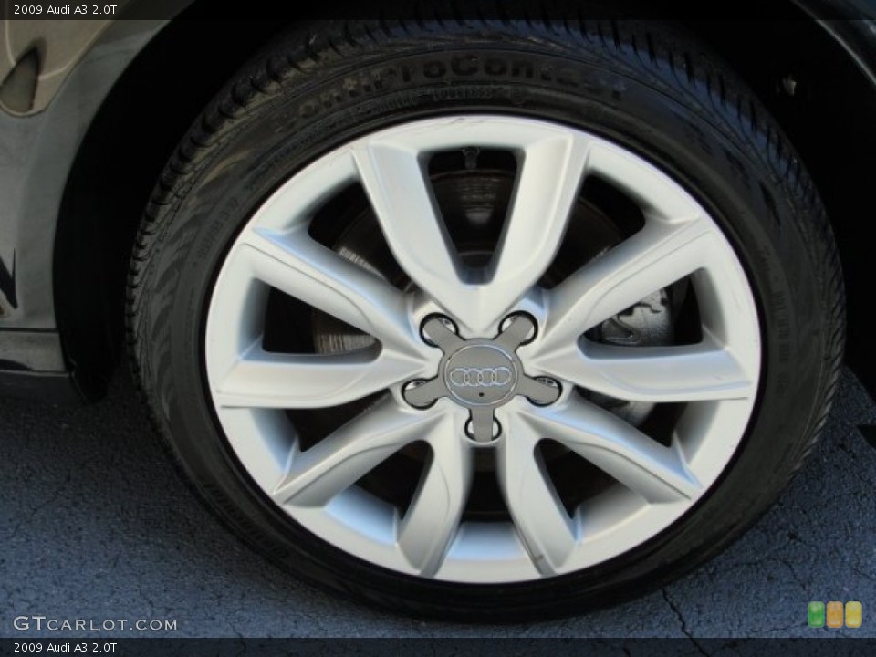 2009 Audi A3 2.0T Wheel and Tire Photo #53374673