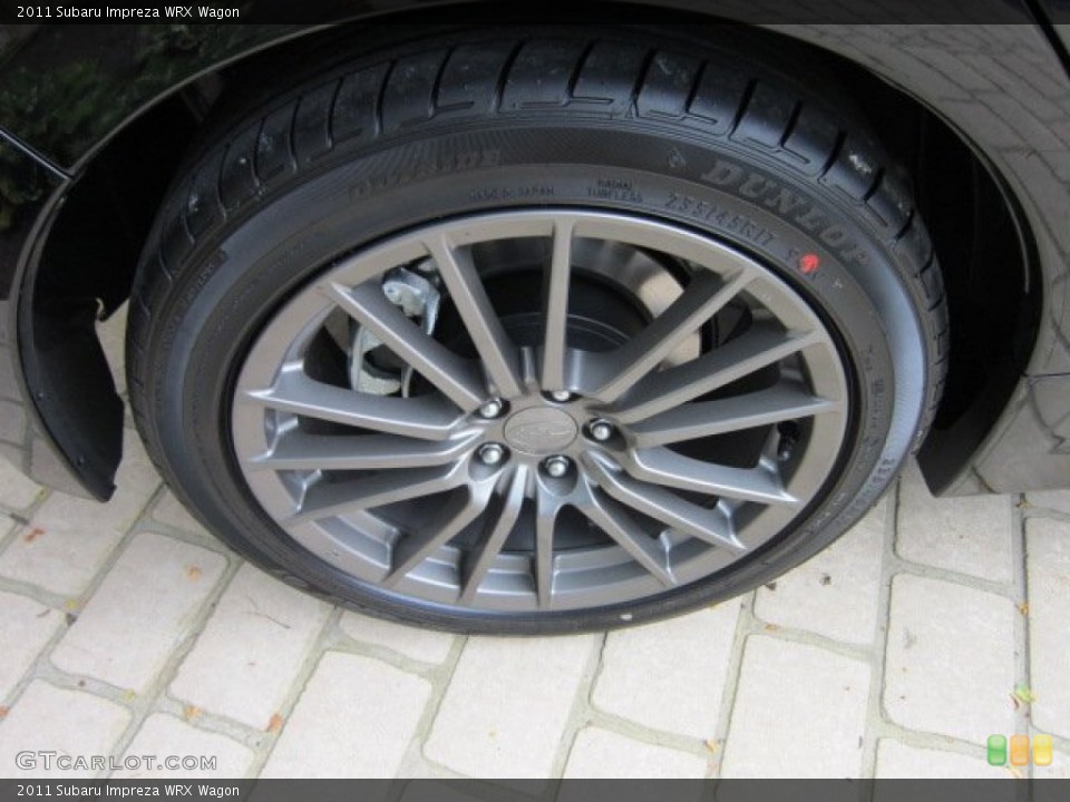 2011 Subaru Impreza WRX Wagon Wheel and Tire Photo #53375045