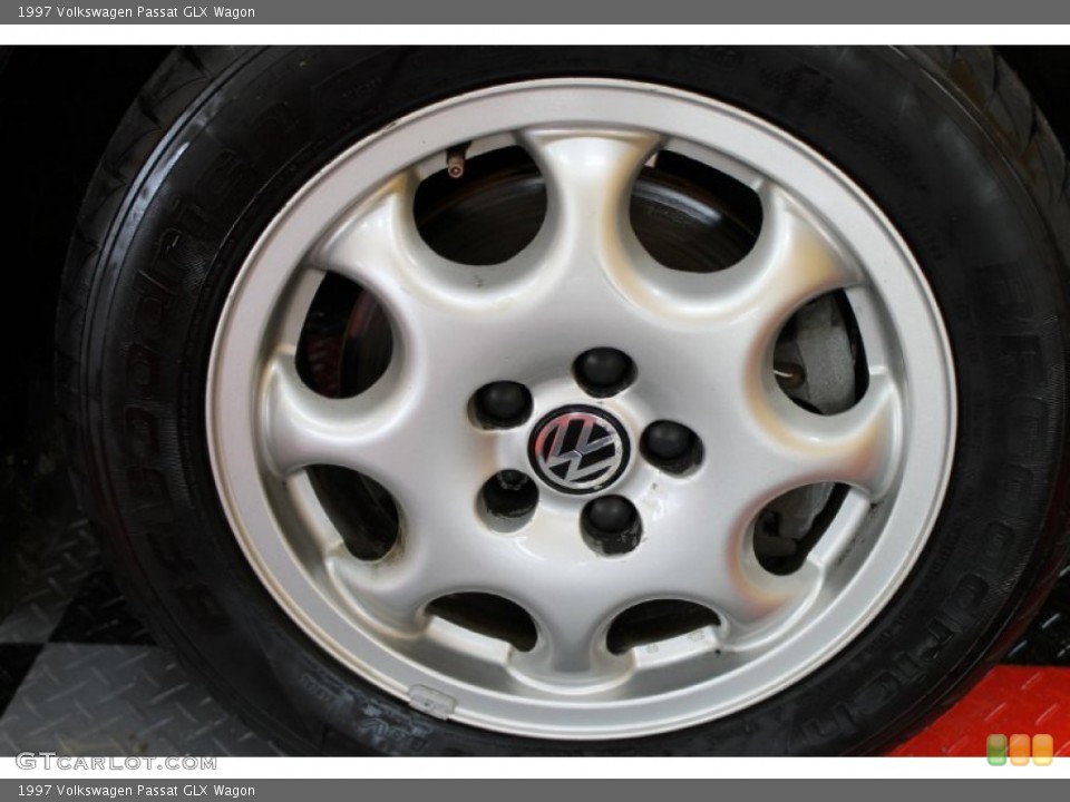 1997 Volkswagen Passat GLX Wagon Wheel and Tire Photo #53376878