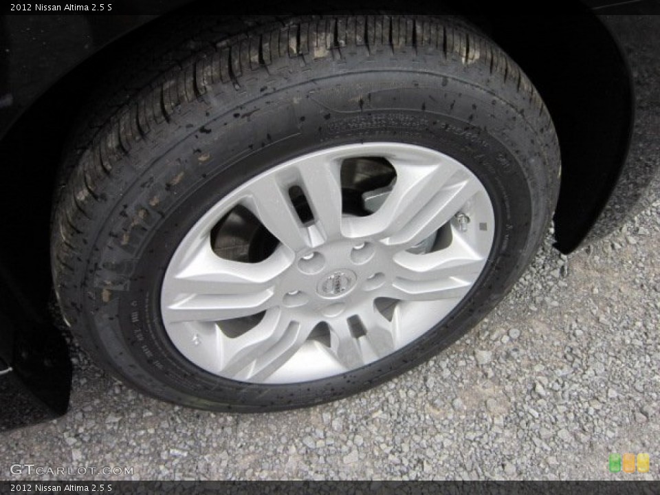 2012 Nissan Altima 2.5 S Wheel and Tire Photo #53377841