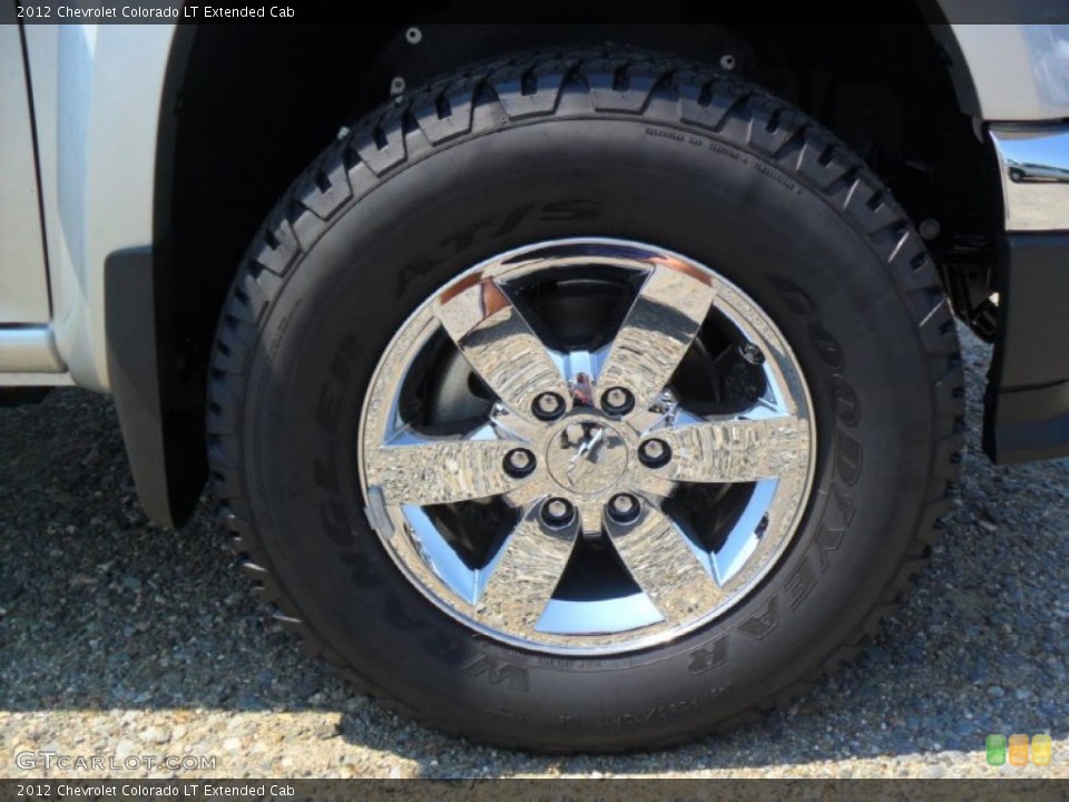2012 Chevrolet Colorado LT Extended Cab Wheel and Tire Photo #53380736