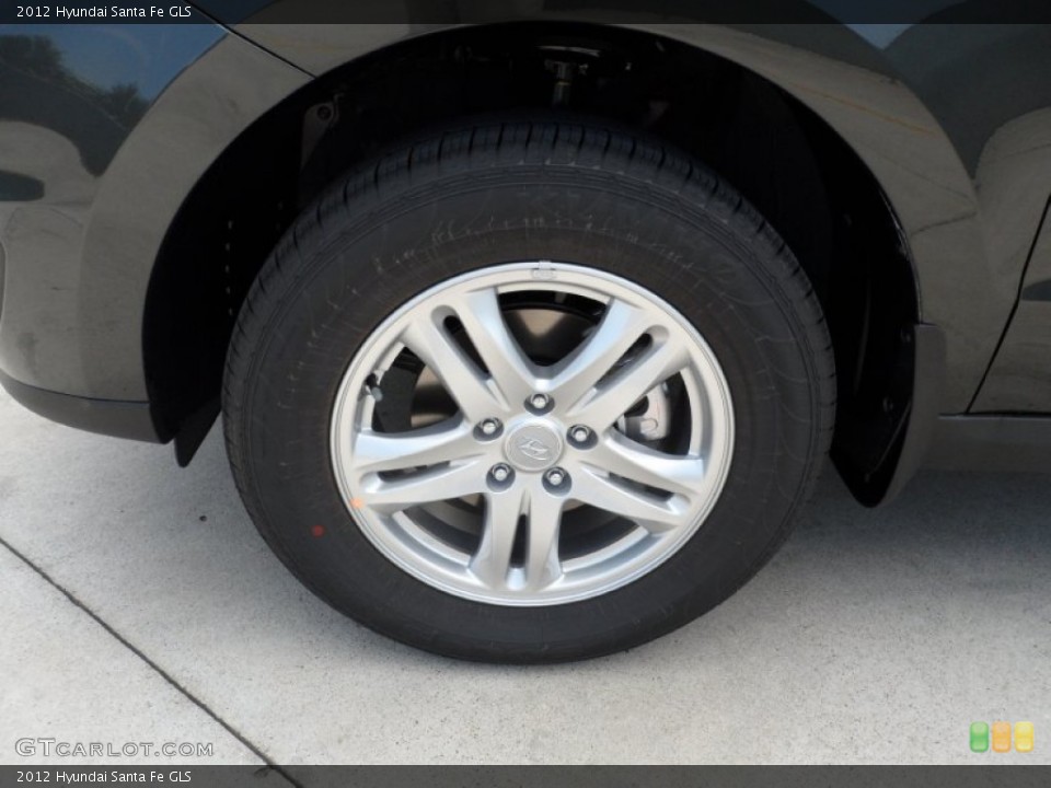 2012 Hyundai Santa Fe GLS Wheel and Tire Photo #53382893