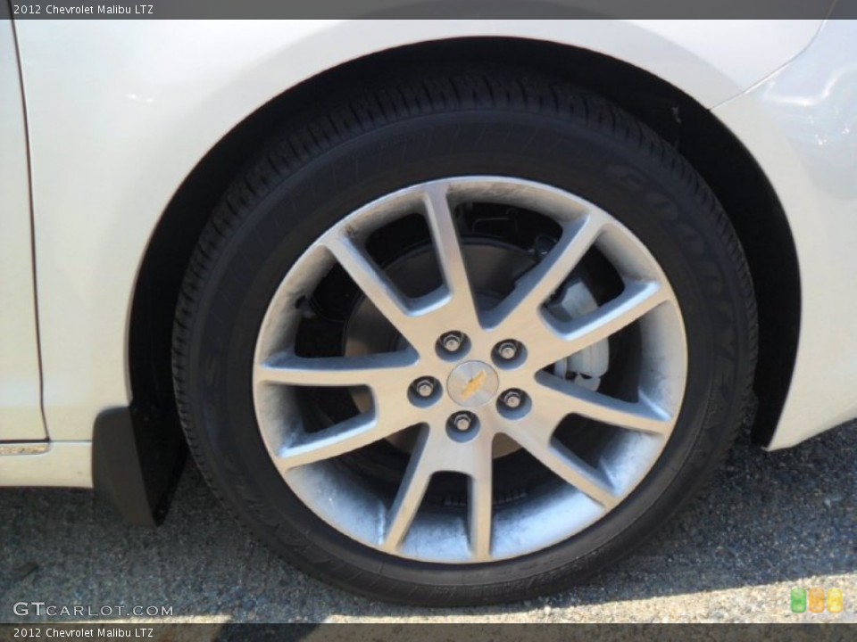2012 Chevrolet Malibu LTZ Wheel and Tire Photo #53383055