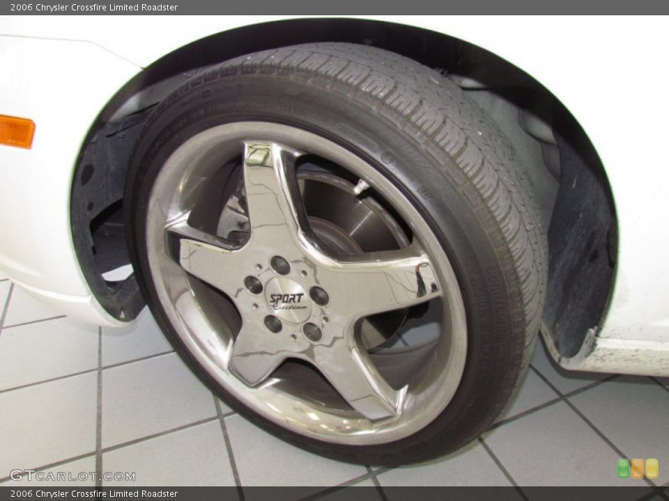 2006 Chrysler Crossfire Custom Wheel and Tire Photo #53384360