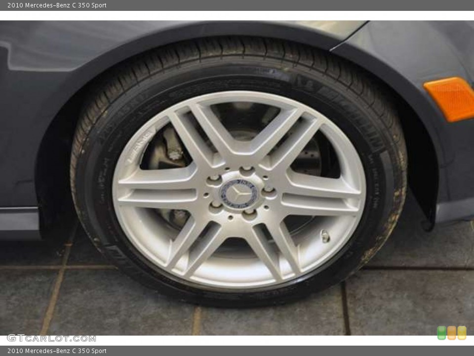 2010 Mercedes-Benz C 350 Sport Wheel and Tire Photo #53385032