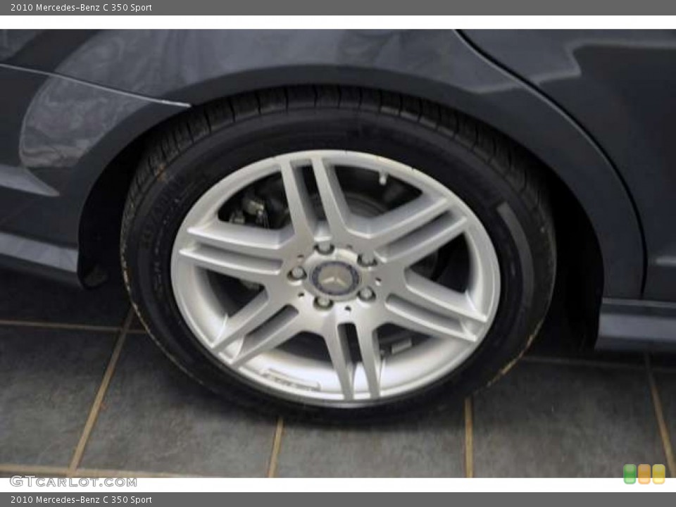 2010 Mercedes-Benz C 350 Sport Wheel and Tire Photo #53385047