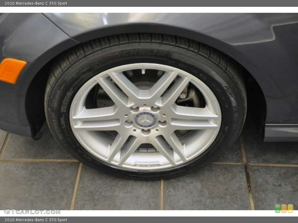 2010 Mercedes-Benz C 350 Sport Wheel and Tire Photo #53385086