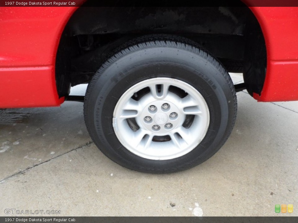 1997 Dodge Dakota Sport Regular Cab Wheel and Tire Photo #53388197