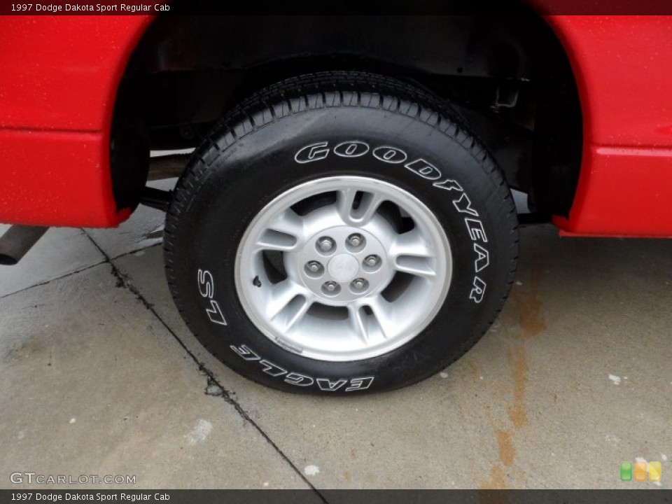 1997 Dodge Dakota Sport Regular Cab Wheel and Tire Photo #53388212