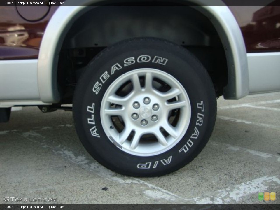 2004 Dodge Dakota SLT Quad Cab Wheel and Tire Photo #53390141