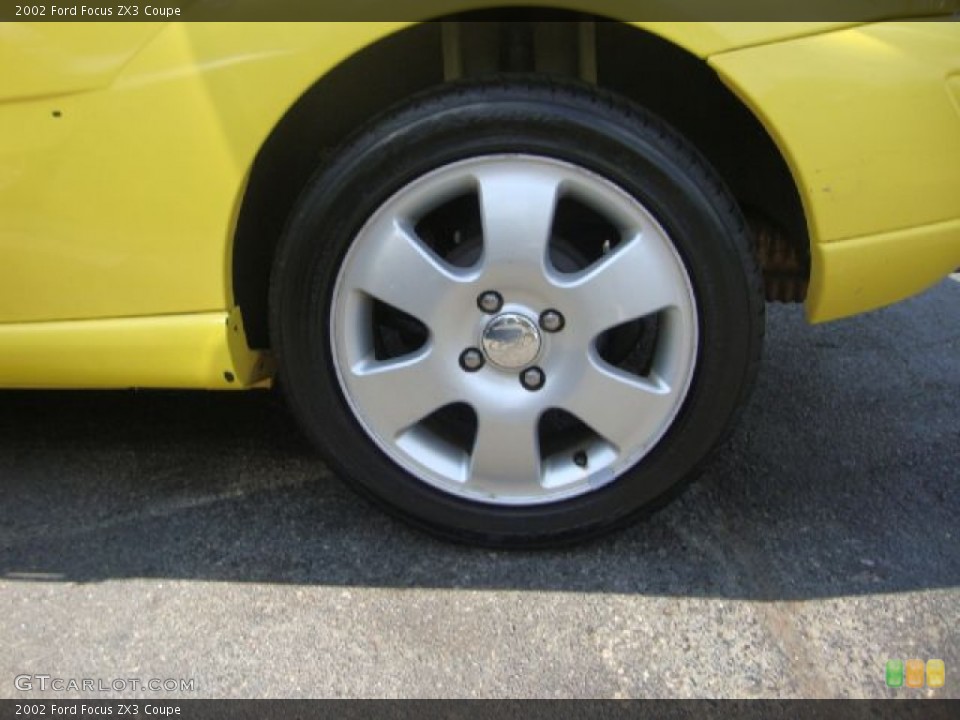 2002 Ford Focus ZX3 Coupe Wheel and Tire Photo #53391740