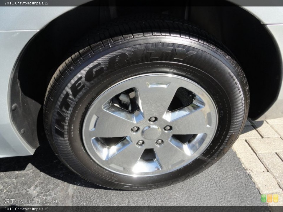 2011 Chevrolet Impala LS Wheel and Tire Photo #53393606