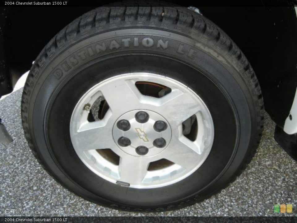 2004 Chevrolet Suburban 1500 LT Wheel and Tire Photo #53394764