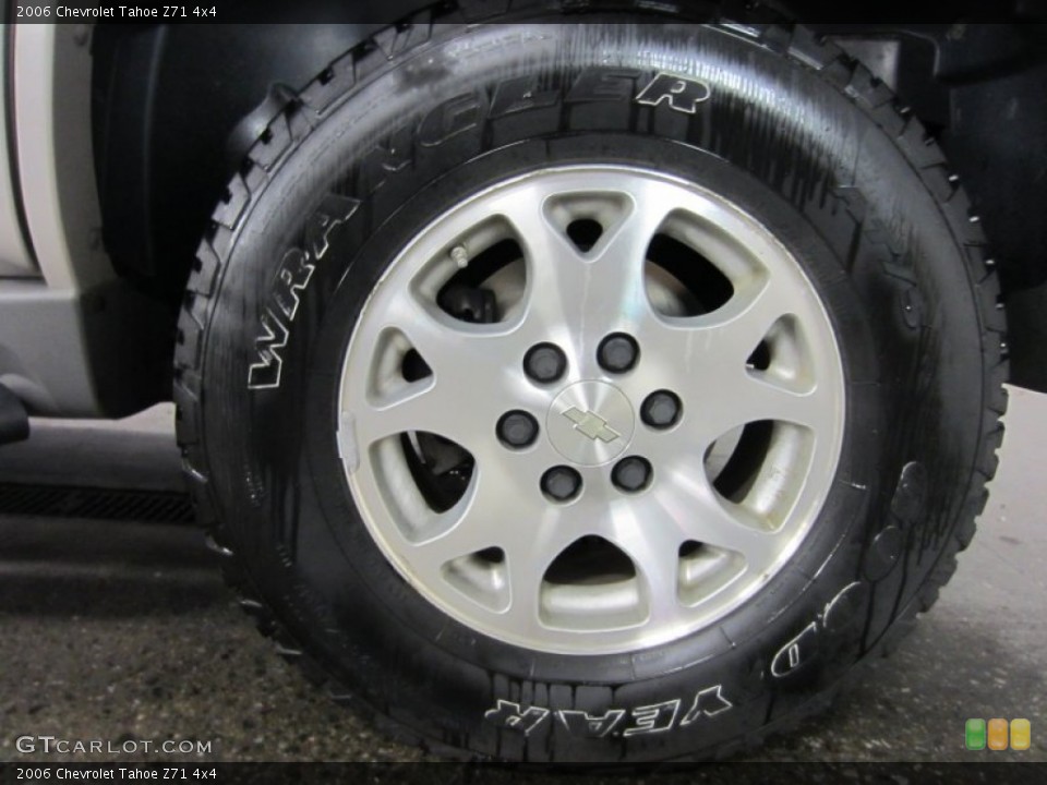 2006 Chevrolet Tahoe Z71 4x4 Wheel and Tire Photo #53401781